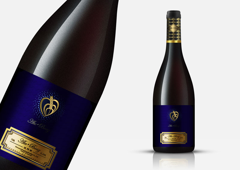 法国红酒品牌包装设计策划