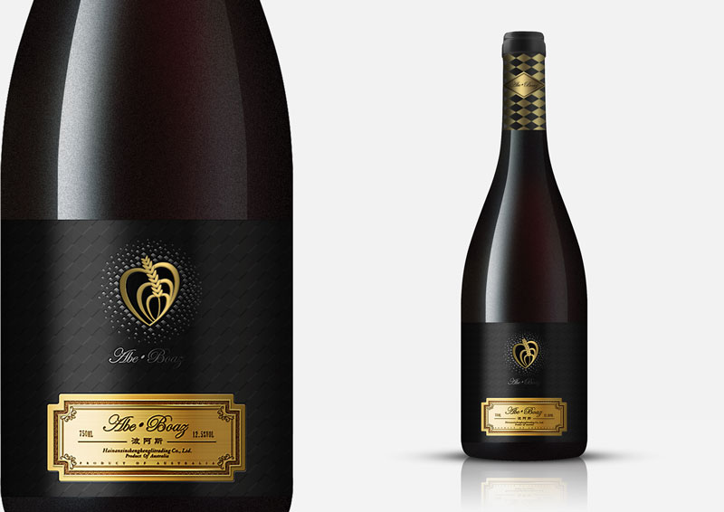 法国红酒品牌包装设计策划波阿斯整体方案(酒