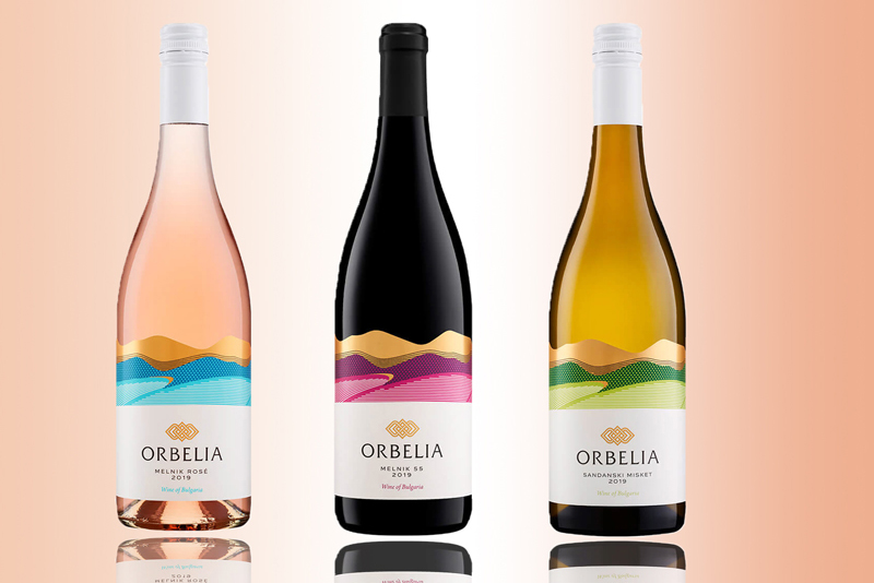 Orbelia智利葡萄酒标签设计